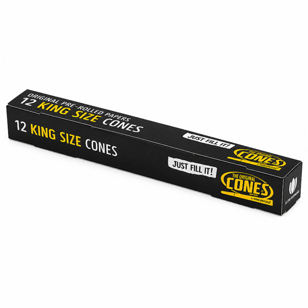 12 Original Cones vorgerollt King Size in Basic-Box