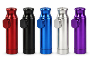 Dosierer SUN015 aus eloxiertem Aluminium in verschiedenen Farben