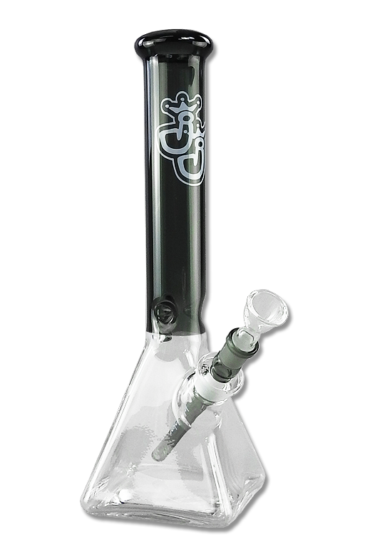 Bong Aphrocan kaufen – 40 cm Glasbong aus 7 mm Borosilikatglas mit Eiskerben