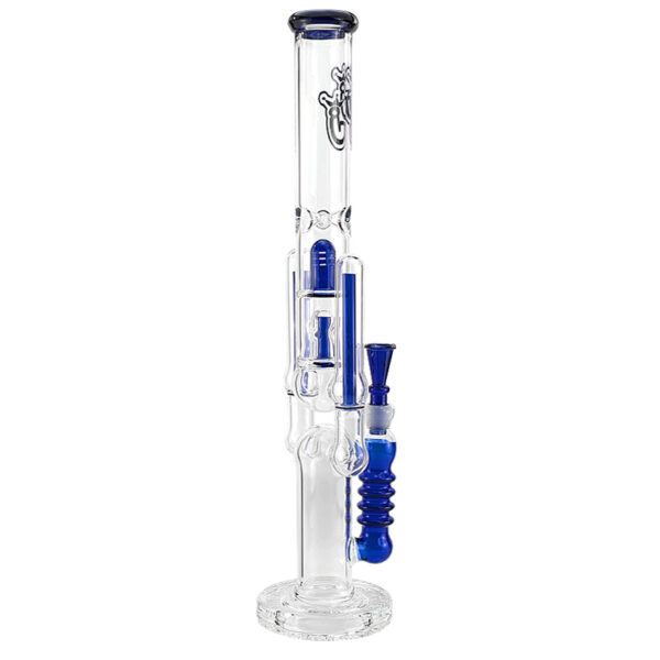 Bong „Big Rocket“ – 55cm – 5mm Borosilikatglas 2 Bong Big Rocket mit 55cm Höhe und 5mm Borosilikatglas von der Seite