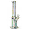 Bong Bright Purple Rainbow 38cm aus 7mm Borosilikatglas mit Wheelpercolator
