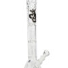 Bustamit Jupiter Bong 55cm aus 7mm Borosilikatglas mit 2× 3-Arm-Perkolator, Eiskerben, Kickloch-Gummi und 2× 18,8mm Schliff