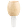 Bong Kopf aus Holz 14,5mm mit Glasschliff aus Borosilikatglas
