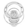 Bongkopf mit integriertem Sieb von oben 18,8mm Borosilikatglas