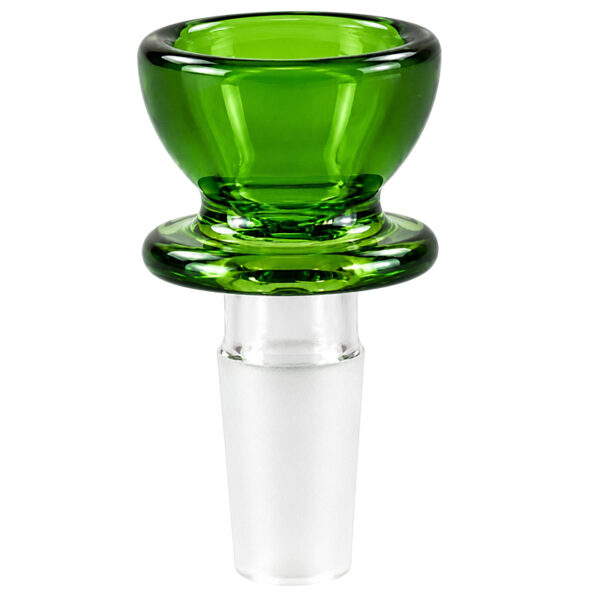 Dickwandiger Bongkopf mit kleinem Durchlass in Grün