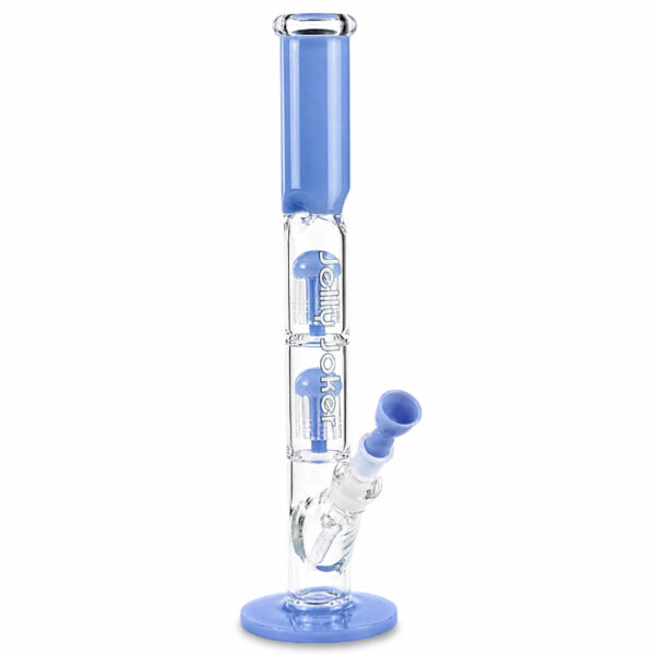 Eisbong Milky Blue 45cm 7mm Glasbong