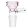 Farbiges dickwandiges Köpfchen pink 18,8mm aus Borosilikatglas
