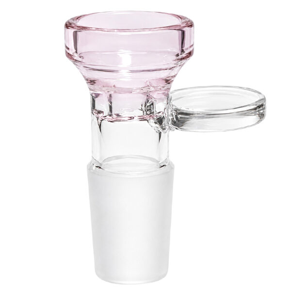Farbiges dickwandiges Köpfchen pink 18,8mm aus Borosilikatglas
