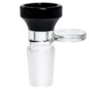 Farbiges dickwandiges Köpfchen schwarz 18,8mm aus Borosilikatglas