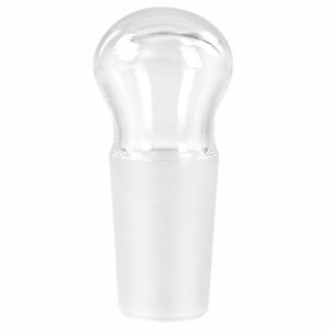 Glas Blindstopfen 14,5mm aus Borosilikatglas