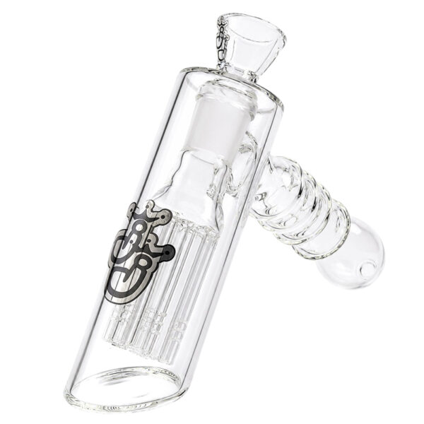 Glas Bubbler „Bubble Bob“ – Handbubbler mit 6-Arm-Percolator und 18,8mm Schliff 2 Glas Bubbler Bubble Bob aus Borosilikatglas mit 6-Arm-Percolator.