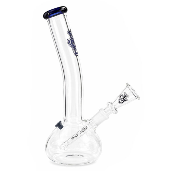 Handliche Glasbong Drob Seitenansicht 23cm aus 3,2mm Borosilikatglas