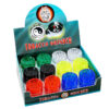 Kleiner Grinder aus Plastik Ø30mm als Display-Set in verschiedenen Farben