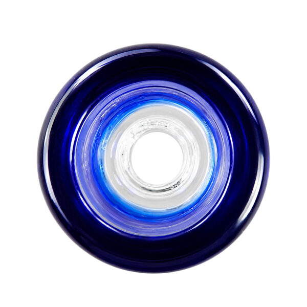 Kleiner farbiger Bongkopf 18,8mm von oben