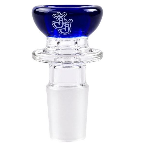 Kleiner farbiger Bongkopf 18,8mm blau