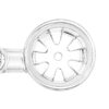 Köpfchen sieblos 18,8mm von oben aus Borosilikatglas