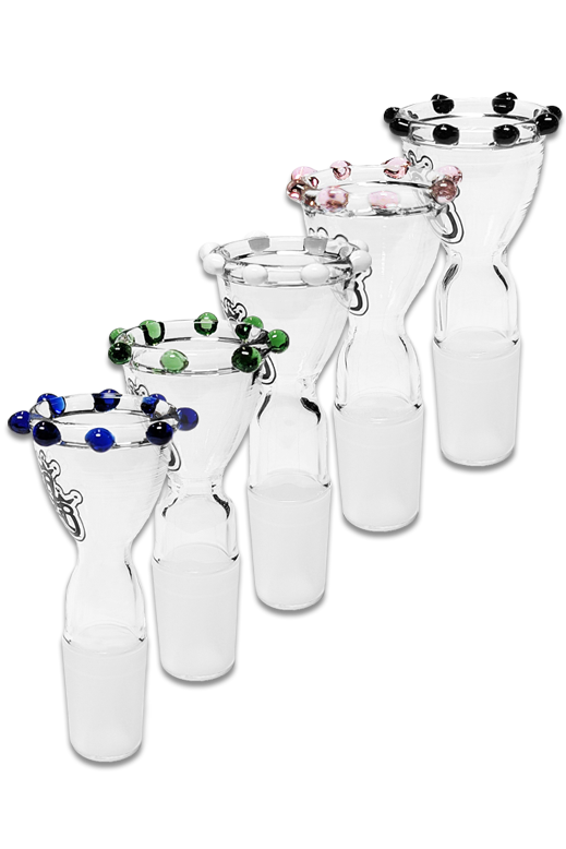 Kronenkopf Bongköpfe Jelly Joker – verschiedene Farben, 18,8 mm Schliff
