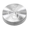 Maxigrinder aus Aluminium silber