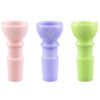 Pastellfarbener Bongkopf 18,8mm aus Borosilikatglas mit 7mm Durchlass
