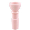 Pastellfarbener Bongkopf Milky Pink 18,8mm mit 7mm Durchlass