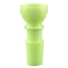 Pastellfarbener Bongkopf Slime Green 18,8mm mit 7mm Durchlass