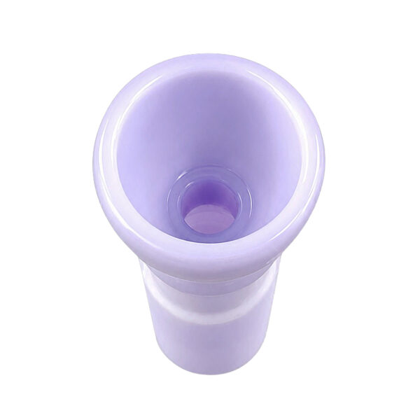 Pastellfarbener Bongkopf 18,8mm von oben mit 7mm Durchlass