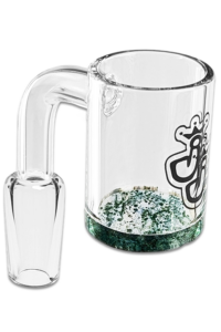 Quarzbanger kaufen – 18 mm female aus Quarzglas mit Einschmelzung