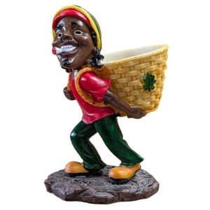 Rastamann Aschenbecher „Korb“ aus Polyresin