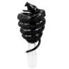 Schlangen Kopf Bong 14,5mm schwarz
