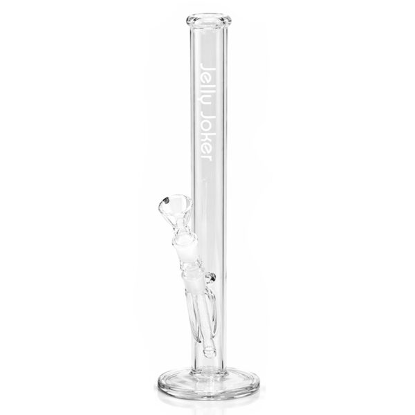 Schmale Bong „Long Don“ Clear 1 Schmale Bong Long Don Clear mit 40cm Höhe und 5mm Borosilikatglas