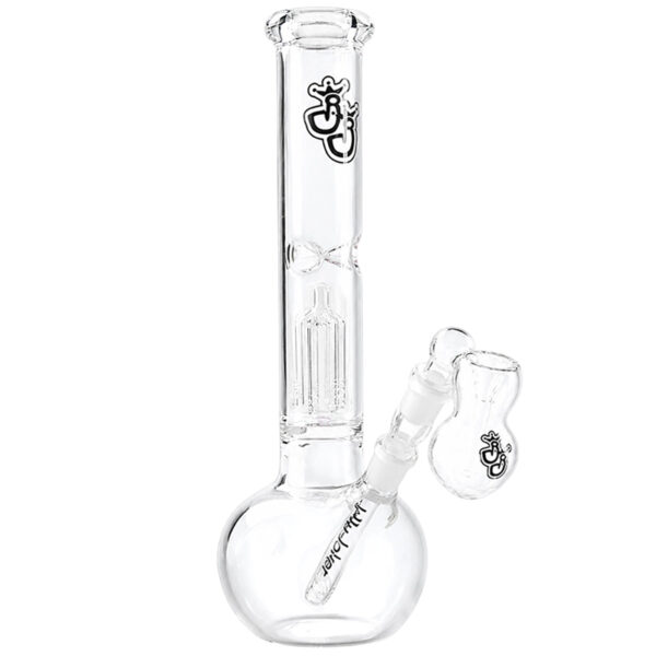Bong "Twobelly" - Clear 1 twobelly Bong mit Aschefängerkopf clear
