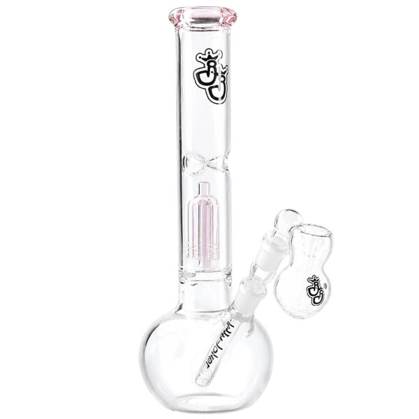 Bong "Twobelly" - Pink 1 twobelly Bong mit Aschefängerkopf pink