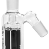 Bong Vorkühler mit 3-Arm-Perkolator, 18,8 mm Schliff, Seitenansicht, Borosilikatglas