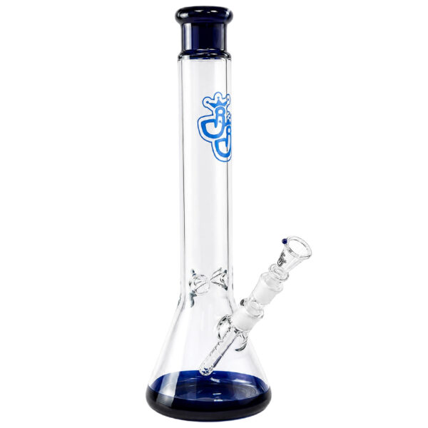 Beaker Bong „Venice“ – 40cm aus 5mm Borosilikatglas 1 Beaker Bong Venice 40cm aus 5mm Borosilikatglas