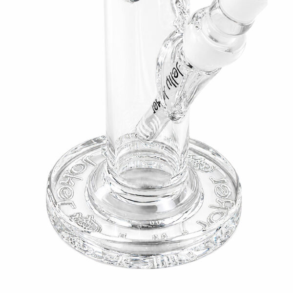 Black Pearl Bong – 45cm – 7mm Borosilikatglas – 20mm Panzerfuß 3 Black Pearl Bong mit massivem 20mm Panzerfuß im Detail
