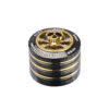 Bling Bling Grinder Ø50mm aus Metall mit Skull Design und Strass Details