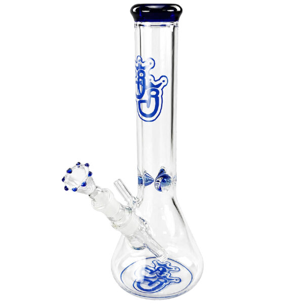 bong mit verlaengertem kickloch dolomit 35cm 5mm
