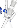 Detailaufnahme des verlängerten Kicklochs der Dolomit Bong mit Erlkick und 18,8mm Glasschliff