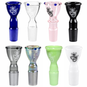 Bongkopf K1 18,8mm aus Borosilikatglas in verschiedenen Farben