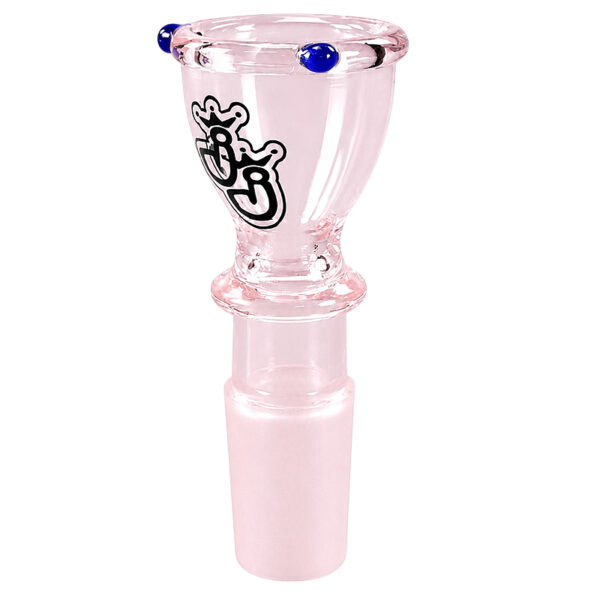 Bongkopf K1 18,8mm pink aus Borosilikatglas