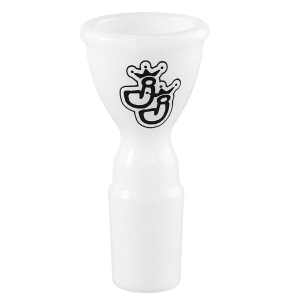 Bongkopf K1 18,8mm weiß aus Borosilikatglas