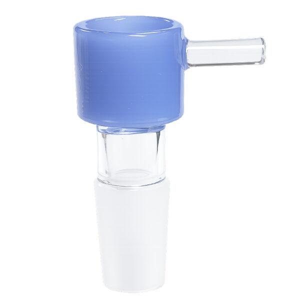 Buntes Köpfchen blau 18,8mm aus Borosilikatglas