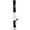 Doppel Perkolator Bong „Zirkon“ 54cm aus 5mm Borosilikatglas mit zwei 6-Arm-Perkolatoren
