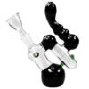 Spiral Bubbler Hydrocan aus Borosilikatglas mit Doppelkammer
