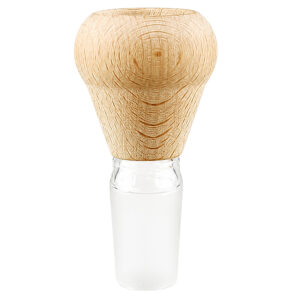 Konischer Bongkopf aus Holz mit 18,8mm Glasschliff