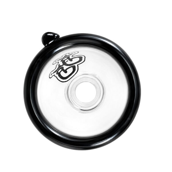 Konisches Köpfchen 18,8mm mit schwarzem Rand von oben