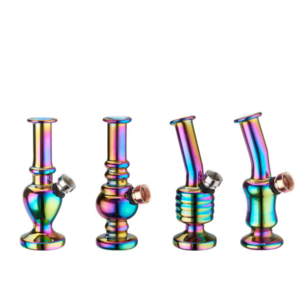 Mini Bong 13cm Rainbow in verschiedenen Formen