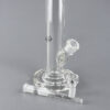 Panzerbong „BIGFOOT“ – Glasfuß mit herausgenommenem Chillum und Bongkopf im Vordergrund