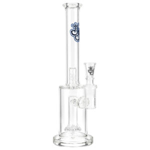 Perkolator Bong 30cm Stallion Blue aus 5mm Borosilikatglas