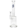 Perkolator Bong 30cm Stallion Blue Seitenansicht aus 5mm Borosilikatglas